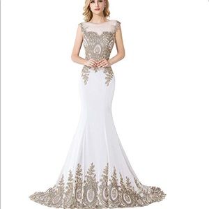 Formal / Bridal mermaid gown with train